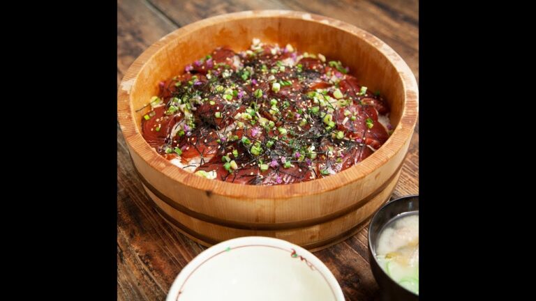 赤身の魚を贅沢に！ 鰹（かつお）の手こね寿司 ｜和食のレシピ集