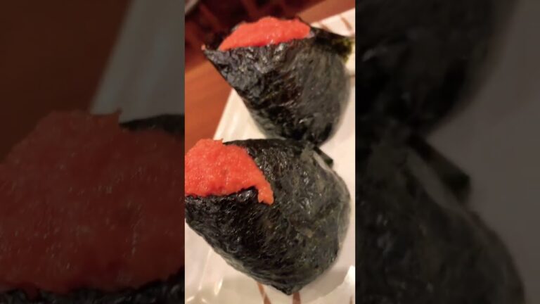 明太子握り飯🍚