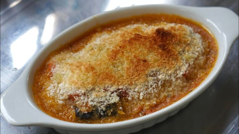 鯖とトマトのパン粉焼きの作り方 | 簡単鯖缶レシピ