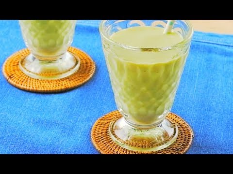 [高血圧予防レシピ] 簡単!アボカドバナナスムージー