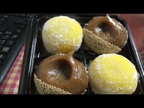 【和菓子】栗っこ栗あん大福食べた【秋】