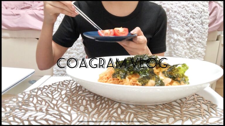 【ダイエットレシピ】白滝のヘルシー料理+辛い韓国ビビン麺（ネネンティン）【日常vlog】2020.06.13-14