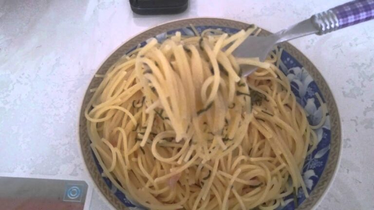 和風ツナパスタ