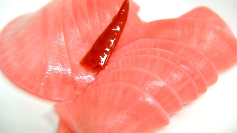 赤カブの千枚漬け　How to make Senmaizuke of red turnip