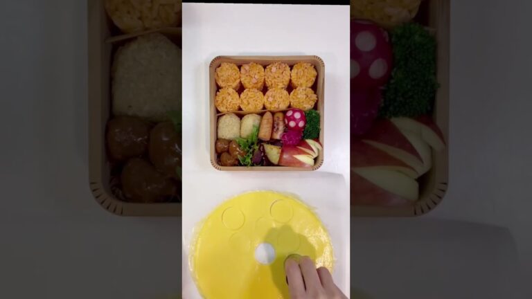 一口オムライス弁当　#shorts