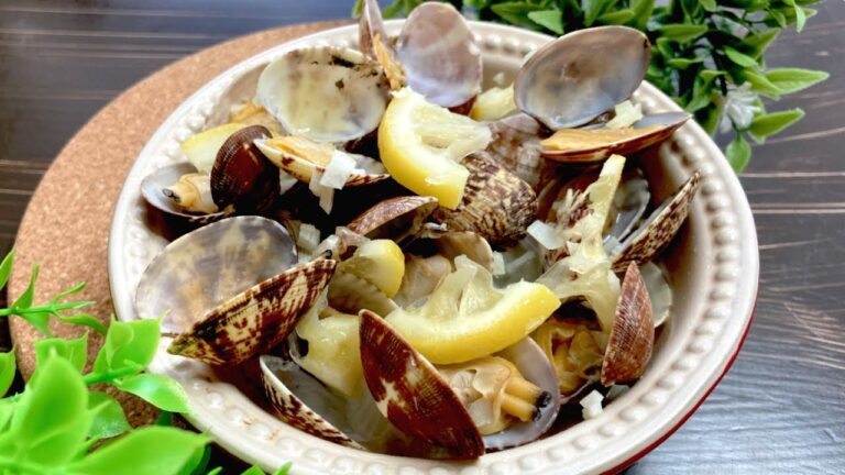 【レンジで簡単！】お酒好き、集まれー！アサリの酒蒸し #shorts