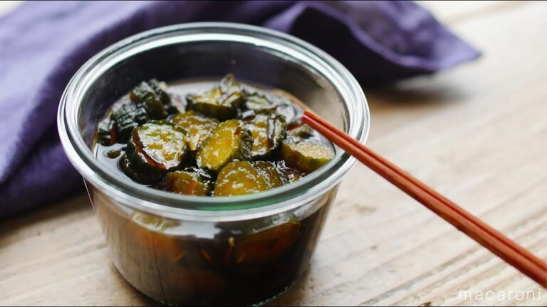 【作り置き】ポリポリ止まらない！「しょうがときゅうりの漬物」のレシピ・作り方