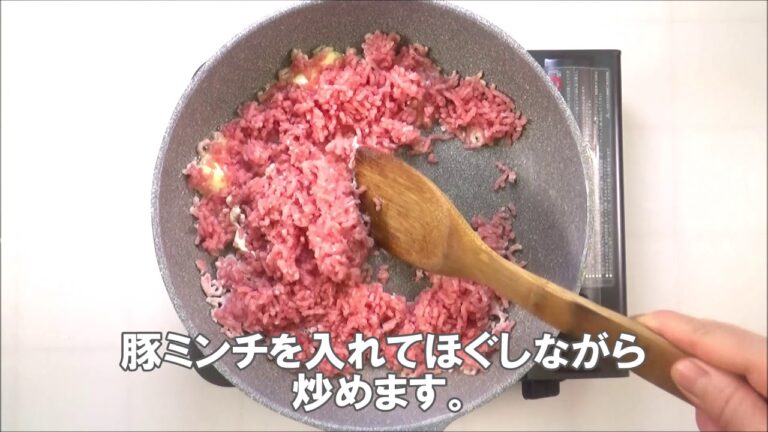 19 21_シャキシャキレタスと豚ミンチのガリマヨ丼