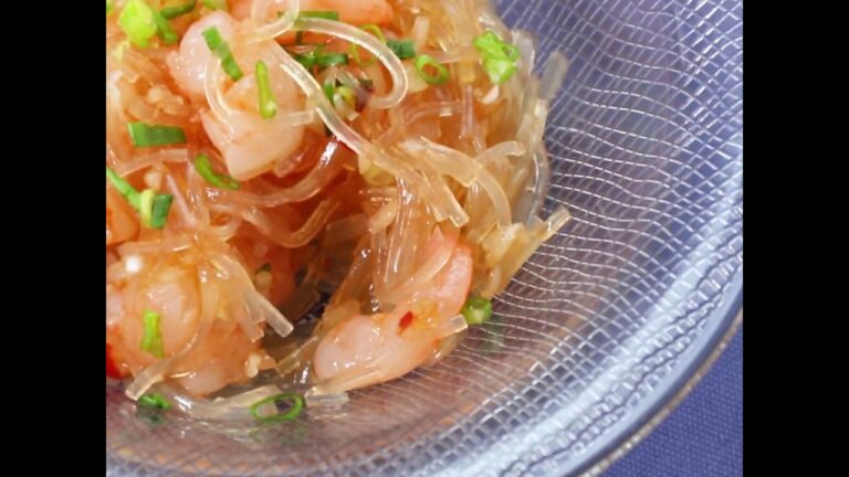 ピリ辛だれでエスニック風メニュー えびと春雨のサラダ ｜ moguna[モグナ]