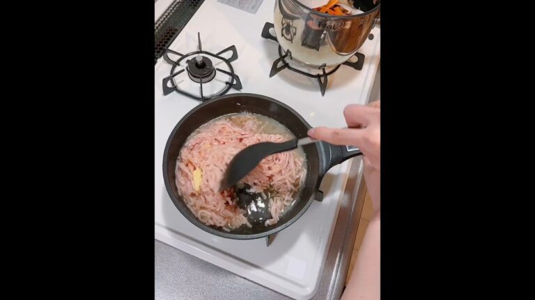 【つゆだく】鶏そぼろ丼