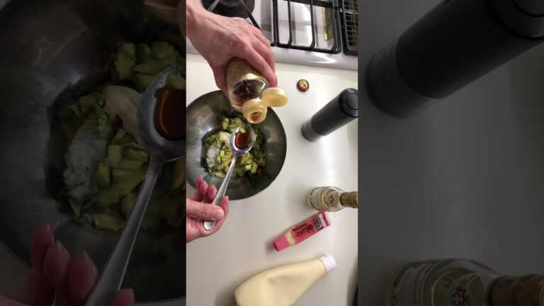 アボカドとスモークサーモンのタルタル#shorts