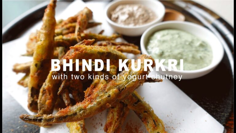 プロが教える【お家で作ろう！インド料理レシピ】オクラのクリスピーフライ// BHINDI KURKRI // Crispy Okura Fries Recipe