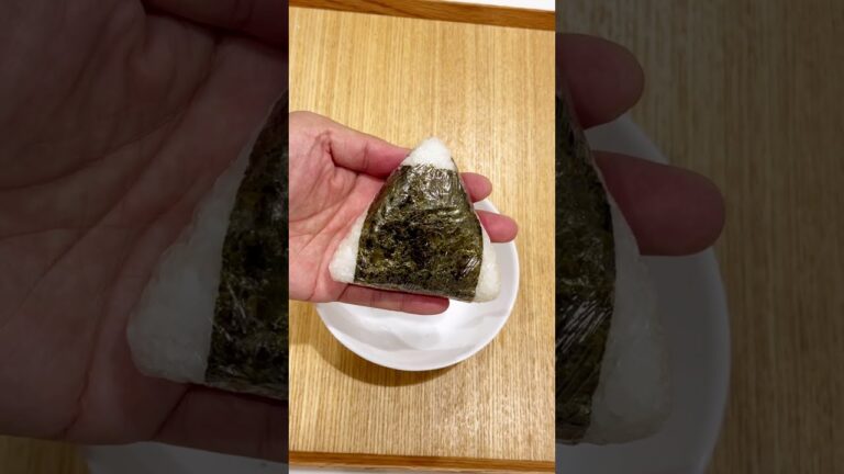 明太子おにぎりを作ってみた！