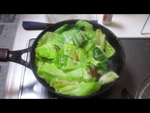 🍶あさりと春キャベツのオイル酒蒸し：全編