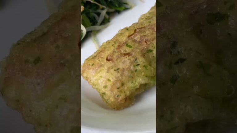 【学校給食】500本のちくわの磯辺揚げ #給食#schoollunch  #学校 #学校給食