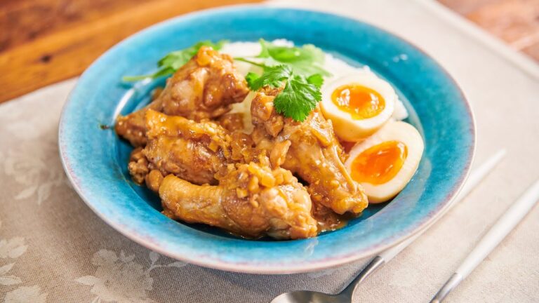 手羽元のフィリピン風煮込み