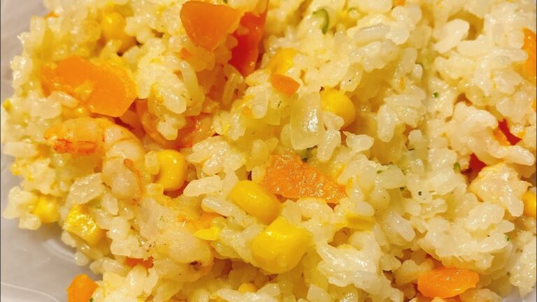 【シンパパ】エビピラフ【炊飯器レシピ】#shorts