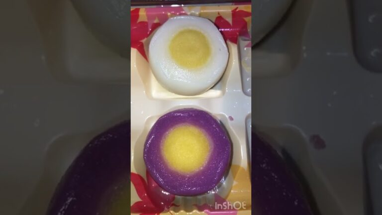 秋の切団子🍡嬉しいお買得品😊芋あん🍠栗あん🌰美味しい季節の味☺️ 音楽: As Leaves Fallミュージシャン: @iksonmusic