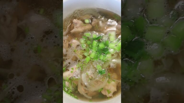 和風だしパックで簡単に作る、だけどちゃんと美味しいフォーのレシピ