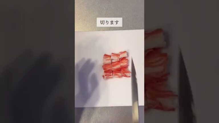 カニカマ豆腐バーグ🫓#ダイエット #ダイエットレシピ #時短レシピ #shorts