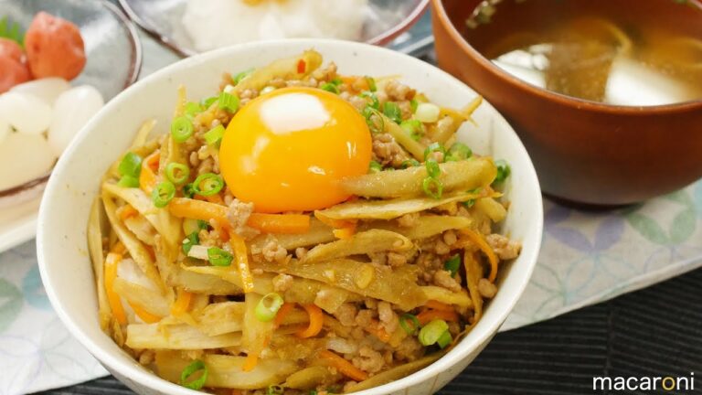 ウマみ増し増し！ にんにく 肉味噌 きんぴら ごぼう のレシピ 作り方
