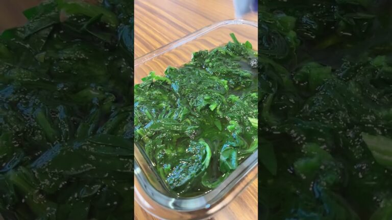 ほうれん草おひたし