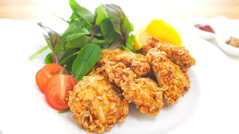 オートミール｜鶏むね肉 クリスピーチキン の 作り方｜低糖質｜簡単レシピ｜ダイエット｜Crispy Chicken with Oatmeal｜Weight Loss meal｜ENG Sub