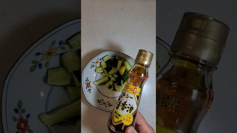 ビールが止まらない。超簡単やみつききゅうり