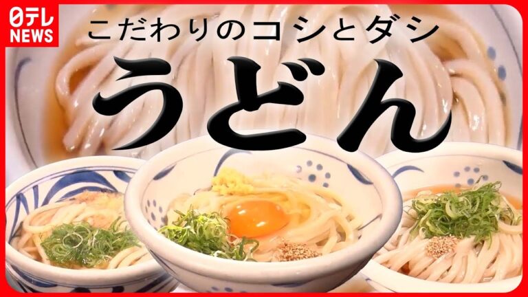 【うどん大特集】「夏でも人気の煮込みうどん」「インドカレーのようなうどん」「白いスープの肉うどん」　など