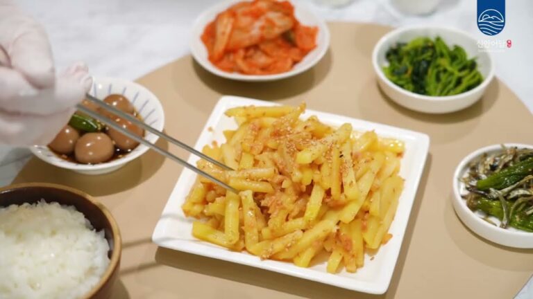 Hansik-yugsu recipes 감자볶음 Potato Stir-fry