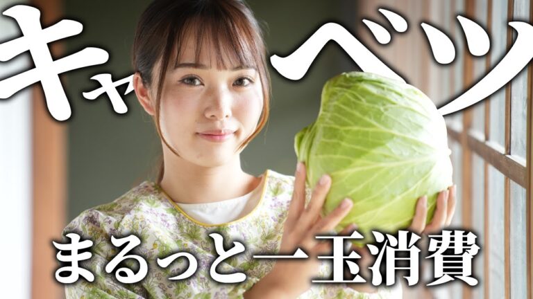 春キャベツひと玉で4品！メンチカツからちぎって揉むだけ塩だれキャベツまで【大量消費】