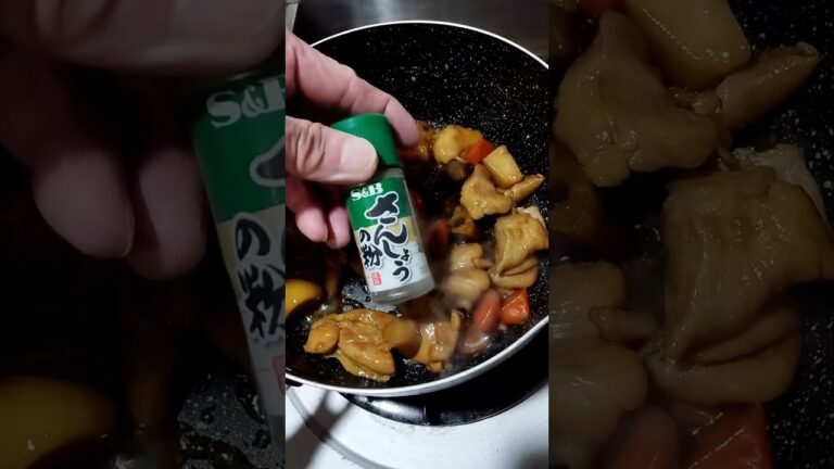 筑前煮/Teriyaki-flavored Chicken and root vegetables