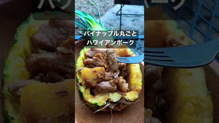 パイナップル丸ごと肉肉ハワイアンポーク