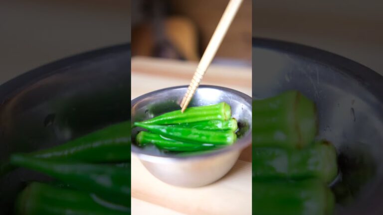 🍛【レシピ】🥄オクラに溺れたい...冷んやりカレー!!!