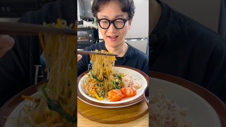 Healthy Veggie Japchae: Korean Noodles Packed with Freshness