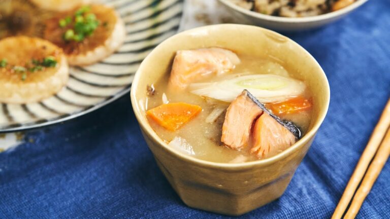 北海道の味！具だくさん石狩汁