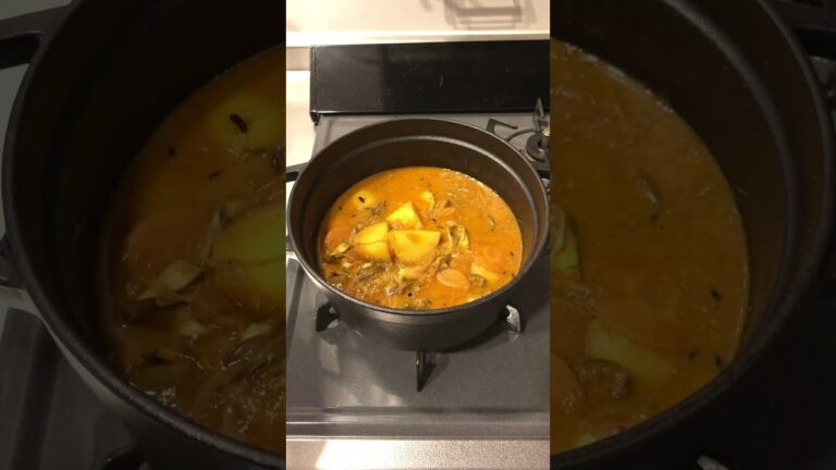 肉無し、野菜だけカレー