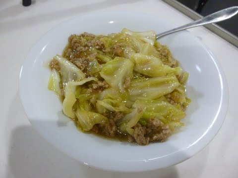 【レシピ】大量消費に！キャベツのとろ～りあんかけ