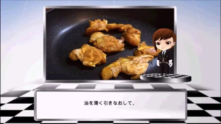鳥肉ネギのカレー炒め