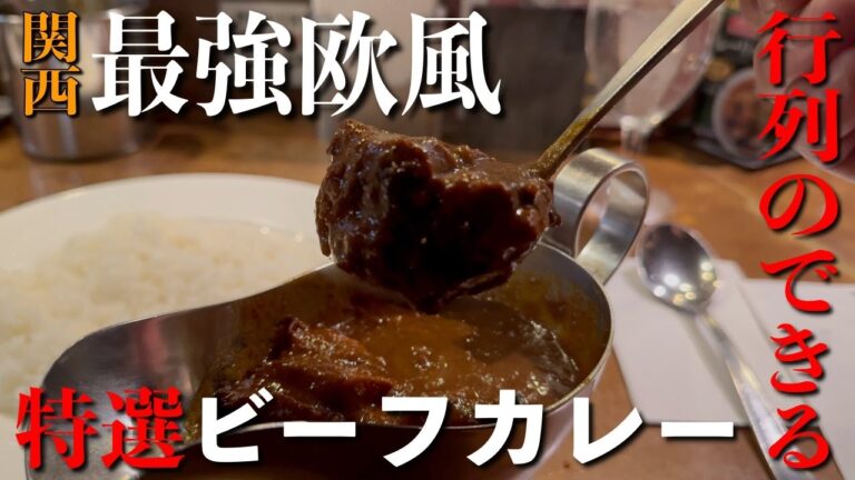 極上のビーフがこんなにも！行列のできる人気の欧風カレーのお店で柔らかすぎる最強欧風カレー！【塚口】アングル【くわちゃんねる】＃カレー＃カレーライス＃curry＃欧風カレー