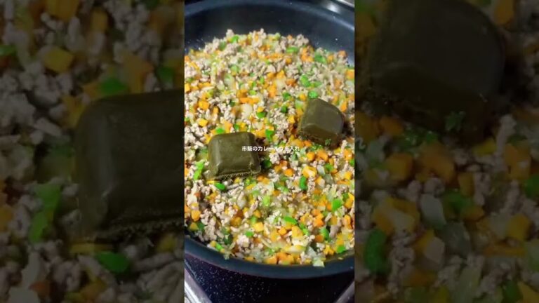 No.117【おいしいね！楽しいね！おうちごはん富山】『夏野菜たっぷりドライカレー』