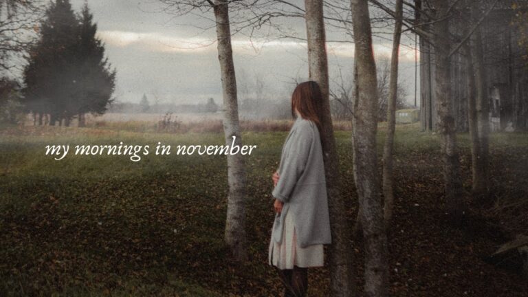 My Mornings In November | Ode To Autumn | Pumpkin Pie Season & Making a Dry Flower Bouquet