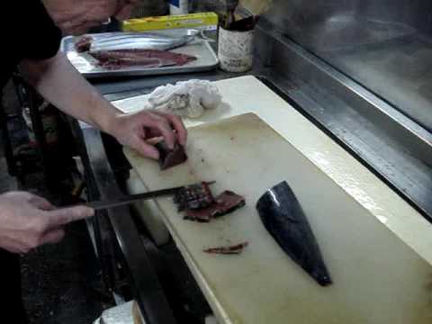 日本料理　かつおの切り方 レシピ