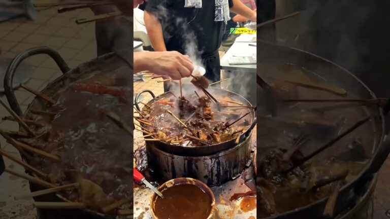 1本100円の味噌串かつと味噌おでんが美味しすぎた！