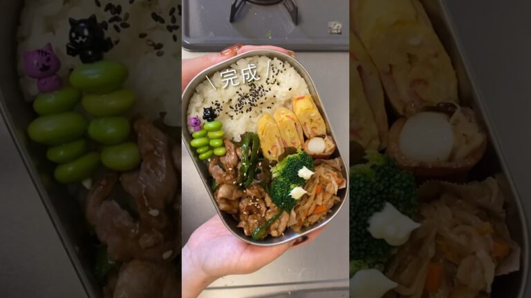 【毎日お弁当】青椒肉絲風〜🍱 #同棲ご飯 #おべんとう