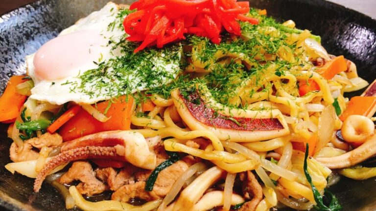 市販の焼きそばが○○だけで驚くほど格段に旨くなる!!『究極の市販焼きそば』