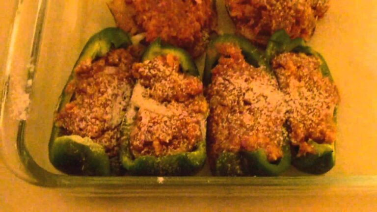 How to Make Stuffed Peppers & Mushrooms Remake - ピーマンと椎茸の肉詰めの作り方