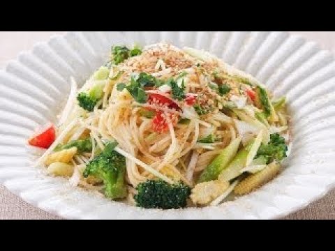 いろいろ野菜のアーリオオーリオスパゲッティのレシピ 　| 料理サプリ