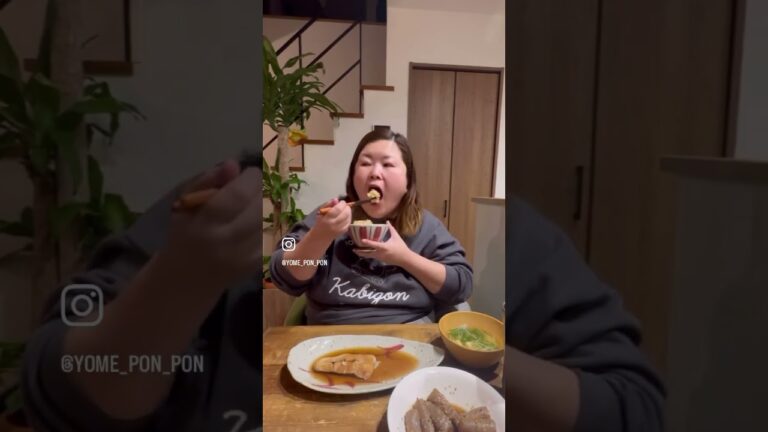 今日は筍ご飯、カレイの煮付け、こんにゃくの甘辛煮、水菜の味噌汁です。 #shorts