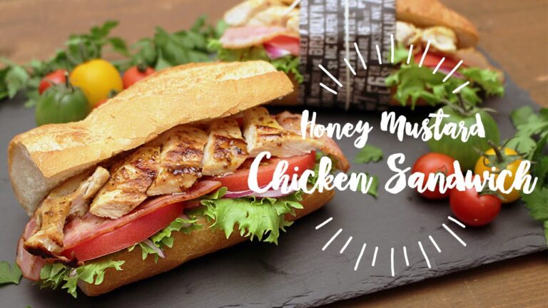 7 Cut Rcipe：【 Honey Mustard Sandwich 】ハニーマスタードチキンサンド